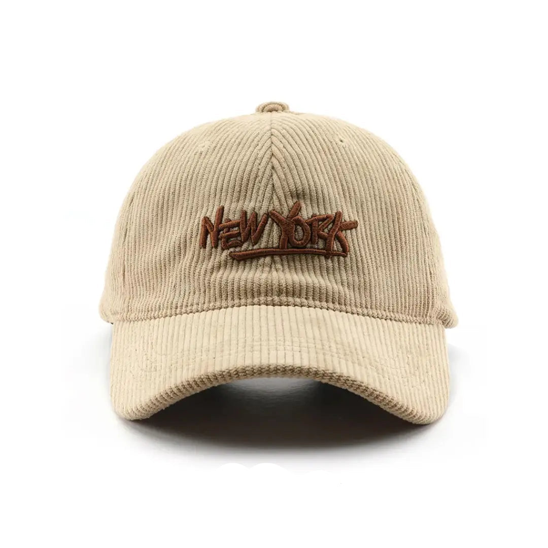Boné- New York Veludo