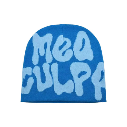 gorro y2k- mea culpa unisex