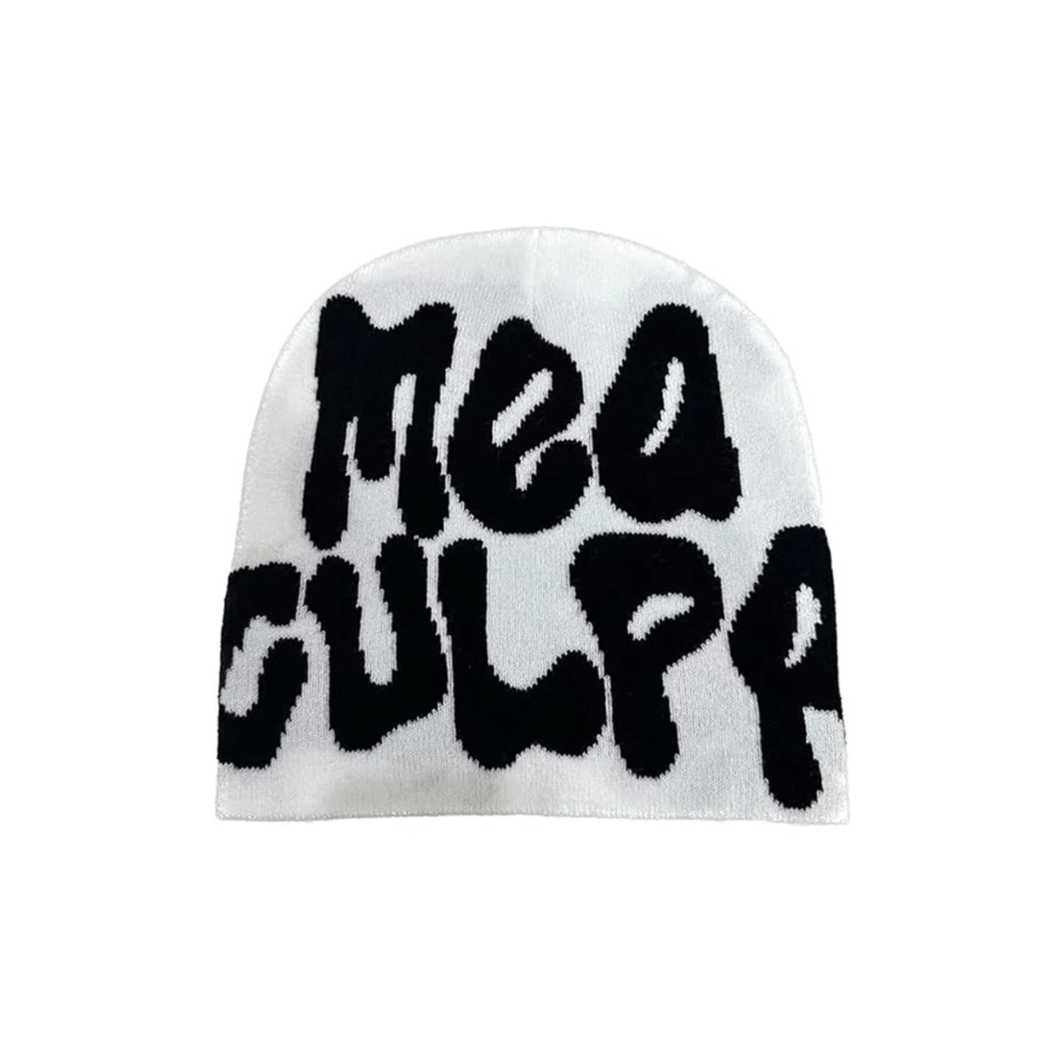 gorro y2k- mea culpa unisex