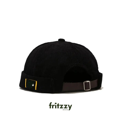 gorro locked -Brimless de veludo