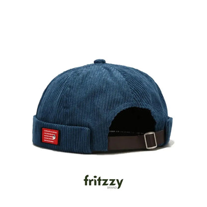 gorro locked -Brimless de veludo