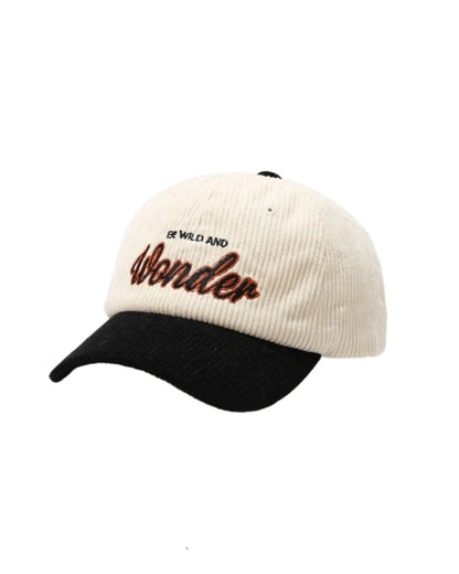 Boné dad hat- Wonder veludo