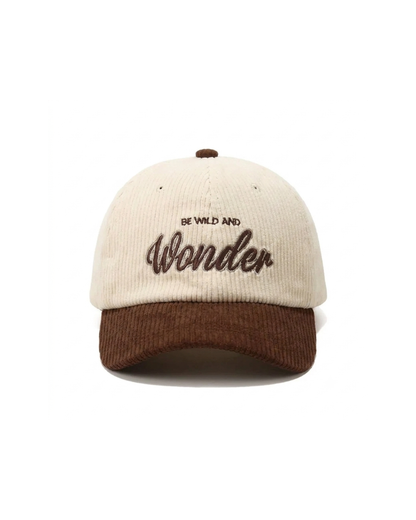 Boné dad hat- Wonder veludo
